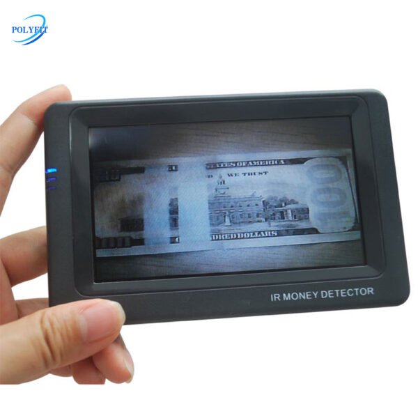 IR lense portable money detector