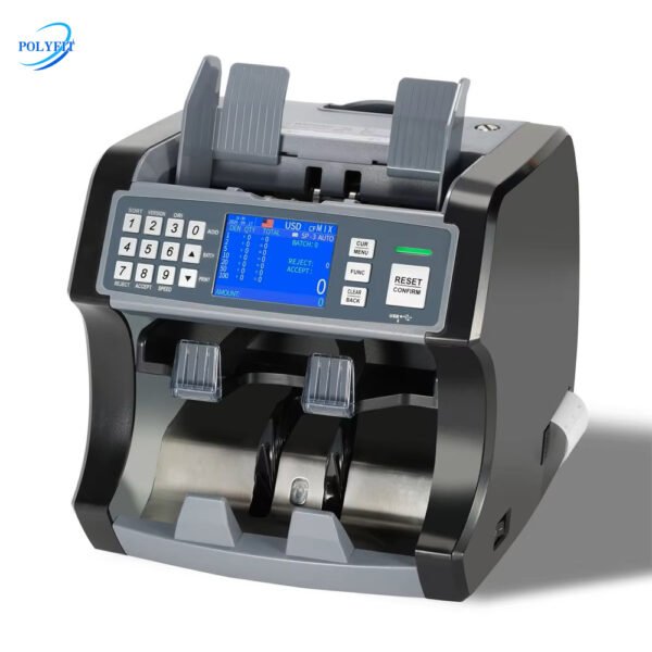 banknote sorter 2CIS with printer serial number reading