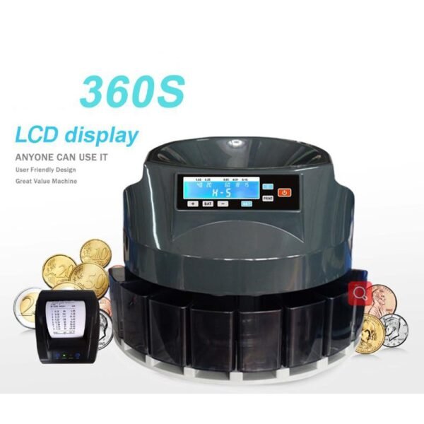 Coin counter sorter, coin sorter, coin sorter detector, coin sorting machine, euro coin counting machine, euro coin sorter, euro coin sorter detecting machine, euro coin sorter detector, high speed coin counting machine, high speed coin sorter