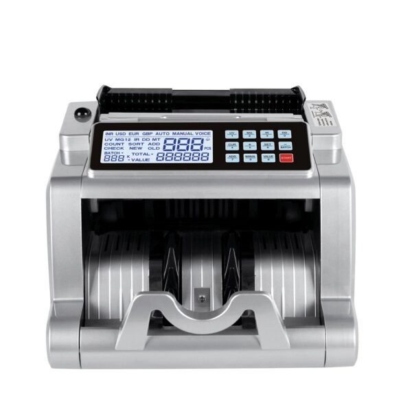 Banknote Counting Machine With Denomination Value Counter