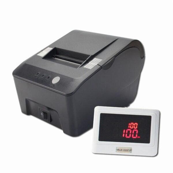 thermal printer for money handling machines