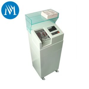 bundle note counting machine with auto-shutter door