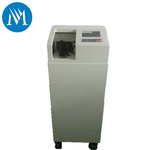 bundle note counting machine with auto-shutter door