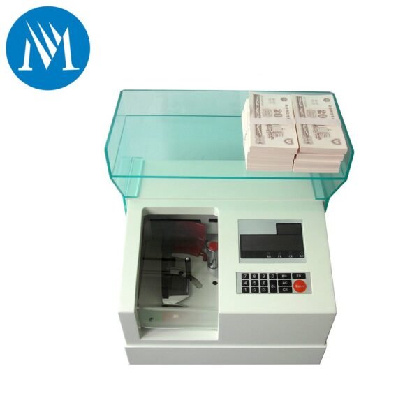 bundle note counting machine with auto-shutter door