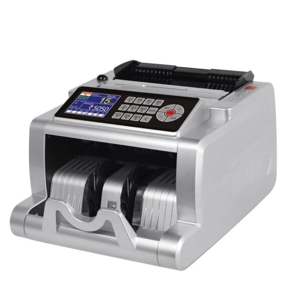 Banknote Counting Machine With Denomination Value Counter