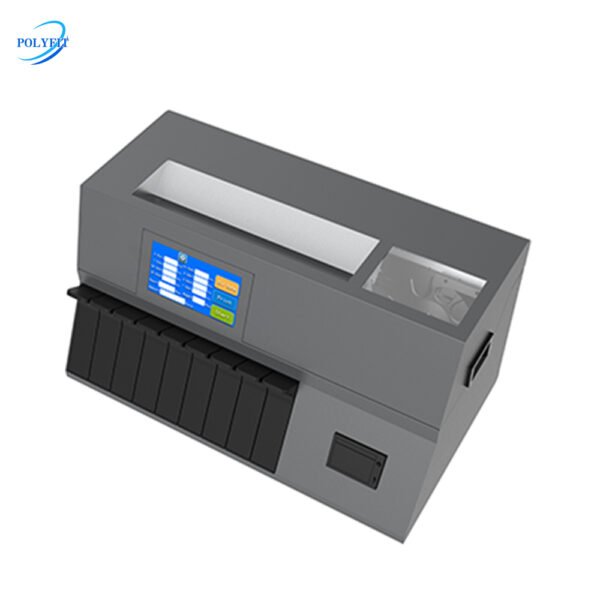 high speed coin counting sorting detecting machine